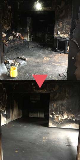 火災現場ビフォーアフター3